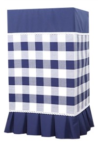 Design Safe Cover Cover Home Shelf Cover Cover Checkered Fabric Bookshelf Dust Cover Audio Cover Cover SPS002 detail view-19